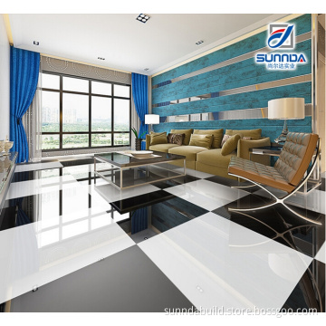 Sunnda pure color tiles,polished porcelain tiles,super white nano porcelanato tiles